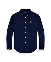 Polo Ralph Lauren Big Boys Bear Cotton Corduroy Shirt