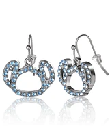 Disney Stitch Earrings Set - 6 Pairs, Silver-Plated with Crystals and Enamel, Drop and Stud Styles