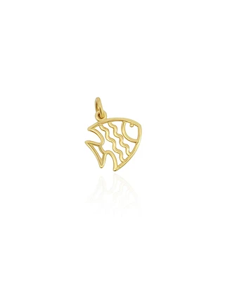 The Lovery Mini Gold Fish Charm 14K Gold