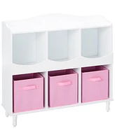 Kings Brand Furniture Brockton White Storage Cubby