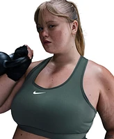 Nike Plus Active Medium-Support Padded Logo Sports Bra