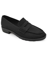 Kenneth Cole Reaction Women's Feobe Knit Slip On Loafers