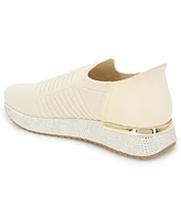 Kenneth Cole Reaction Women's Cameron Ez On Knit Almond Toe Sneakers