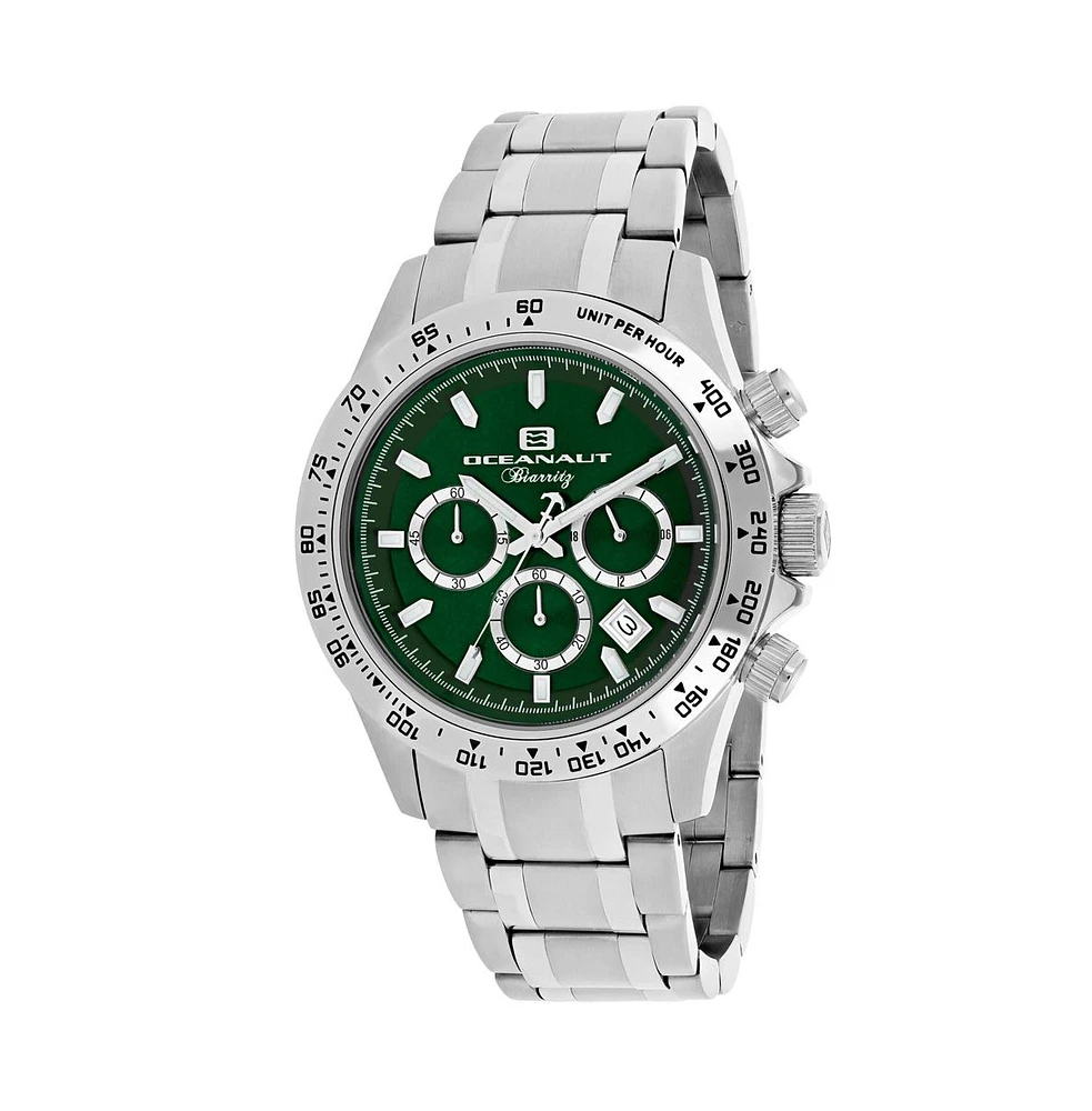 Oceanaut Men's Biarritz Green Dial Watch - OC6112
