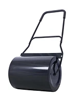 Slickblue 16 Gallon Lawn Roller Heavy-Duty Tow Behind Water/Sand Filled Drum for Garden, Yard & Park