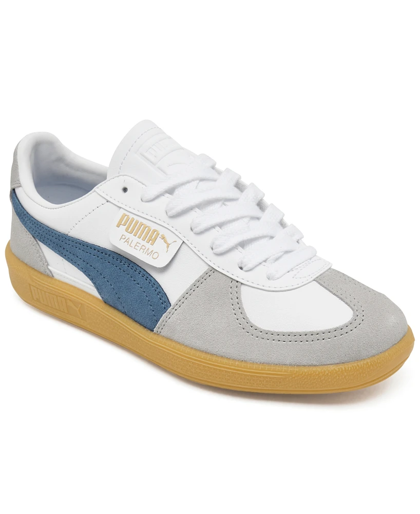 Puma Men's Palermo Leather Casual Sneakers from Finish Line