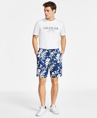 Tommy Hilfiger Men's Harlem Linen Printed Shorts