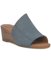 Lucky Brand Women's Malenka Slip-On Wedge Sandals