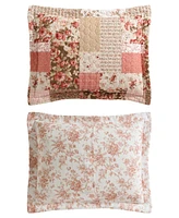 Laura Ashley Harrietta Patchwork Reversible -Pc. Quilt Set