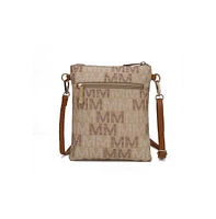 Mkf Collection Gaia Milan M Signature Everyday Use Crossbody by Mia K