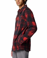 Columbia Men's Steens Mountain Ii Plaid Fleece Shirt Jacket