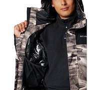 Columbia Men's Shotski Printed Full-Zip Hooded Jacket