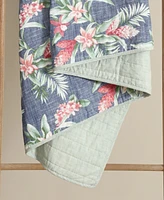 Tommy Bahama Home Floral Enchantment Reversible -Pc. Quilt Set