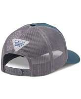 Men's Royal and White Pfg Fish Flag Coolmax Trucker Snapback Hat