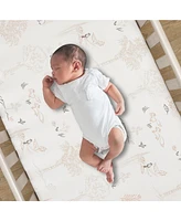 Lambs & Ivy Treetop Fox Woodland Tree Nursery 3-Piece Baby Crib Bedding Set