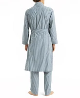 Nautica Men's Crafted Striped Robe