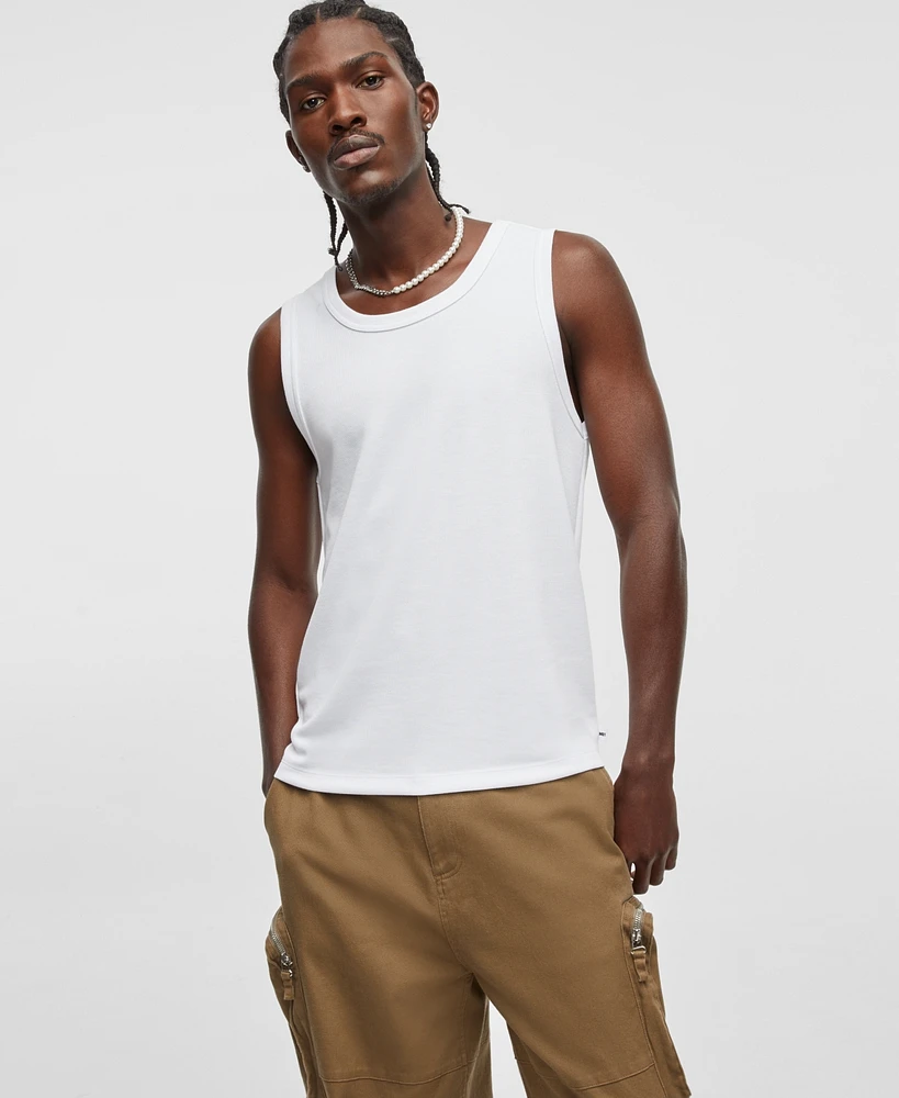 Mode of One Men's Textured-Knit Tank Top, Exclusively at Macy's