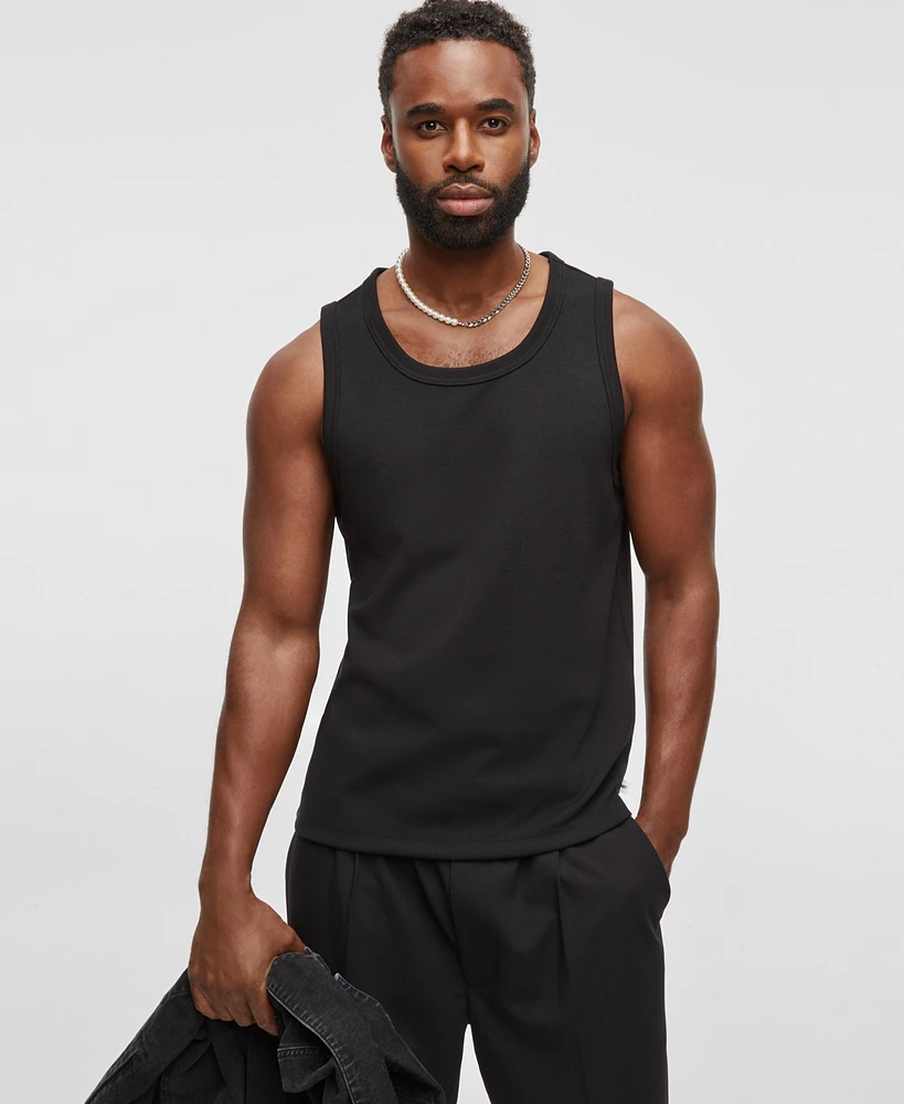 Mode of One Men's Textured-Knit Tank Top, Exclusively at Macy's