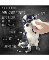 Rae Dunn "Wipe." Pet Wipes with Aloe and Vitamin E. Lavender Mint Scent