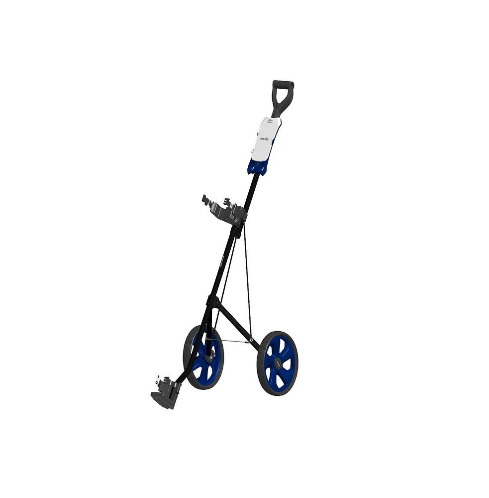 SereneLife Foldable 2-Wheel Golf Push Cart, Steel Pull Cart