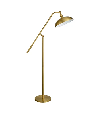 Hudson & Canal 62" Metal Devon Boom Arm Floor Lamp