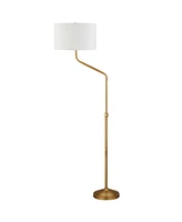 Hudson & Canal 66" Metal Callum Height-Adjustable Floor Lamp