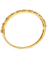 Le Vian Nude Diamond & Chocolate Diamond Bangle (3/8 ct. t.w.) in 14k Honey Gold