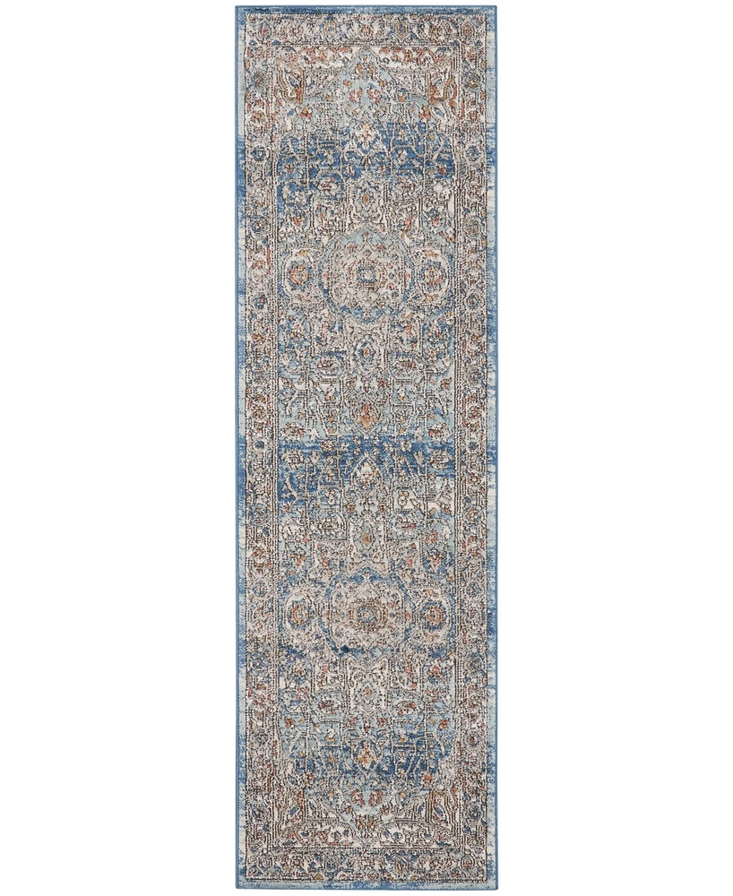 Nourison Home Quarry QUA11 2'2"x7'6" Runner Area Rug