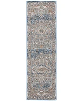 Nourison Home Quarry QUA11 2'2"x7'6" Runner Area Rug