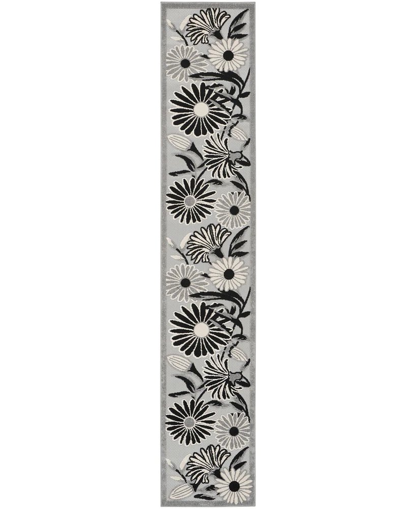 Nourison Home Aloha ALH33 2'3"x12' Runner Area Rug