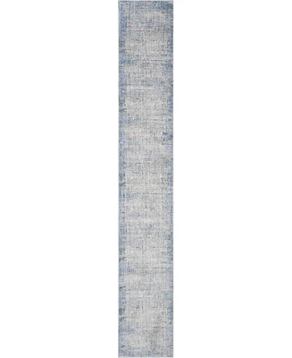 Nourison Home Abstract Hues ABH02 2'2"x12' Runner Area Rug