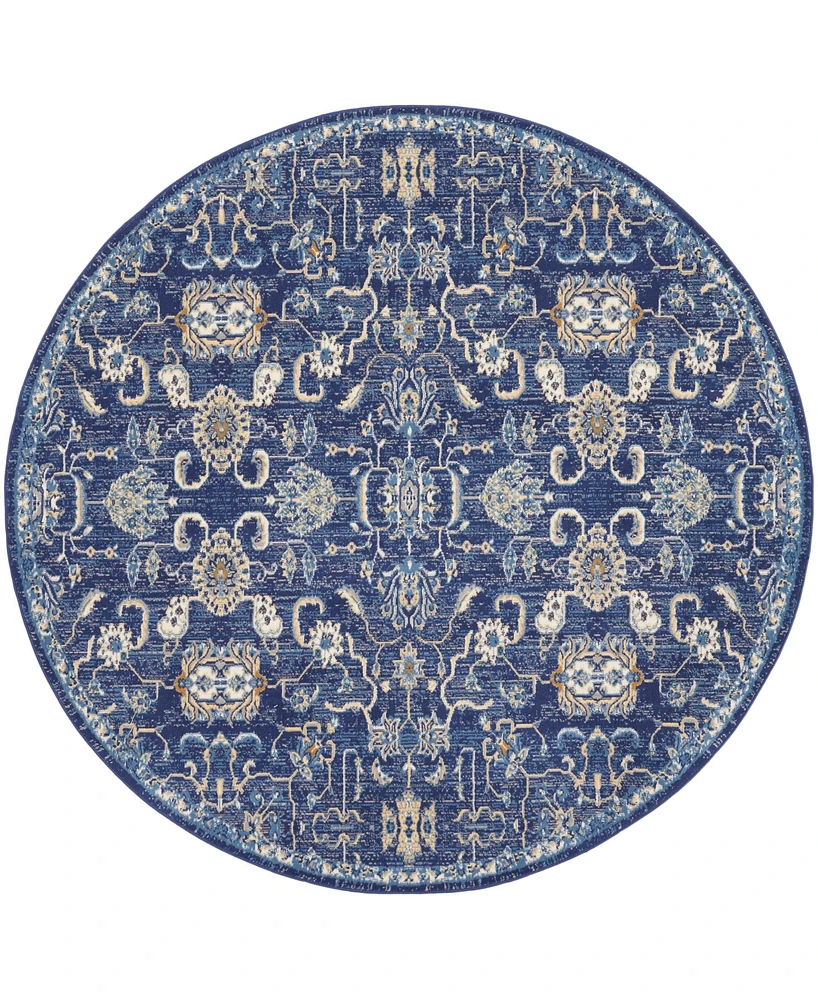 Nourison Home Grafix GRF24 8'x8' Round Area Rug