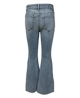 Imperial Star Girls Heart Discharge Flare Jean