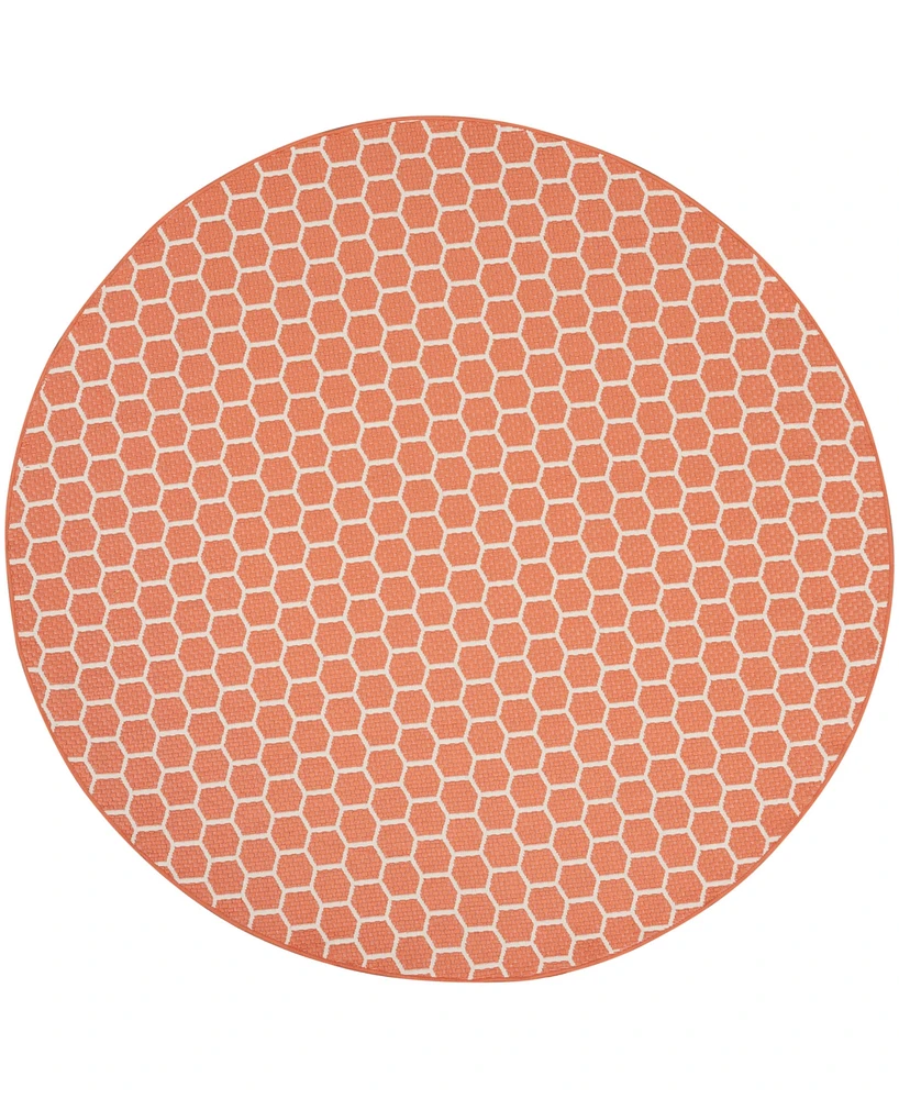 Nourison Home Twist Reversible TWS01 8'x8' Round Area Rug