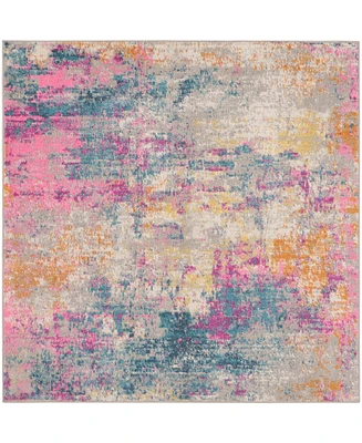 Nourison Home Passion PSN36 5'3"x5'3" Square Area Rug