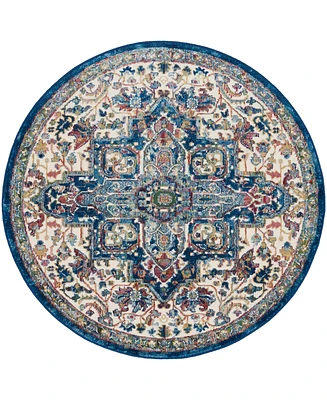 Nourison Home Ankara Global ANR15 4'x4' Round Area Rug