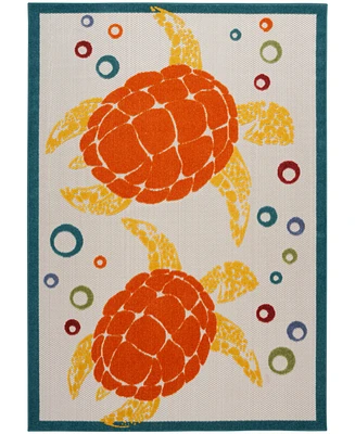 Nourison Home Aloha ALH27 3'6"x5'6" Area Rug
