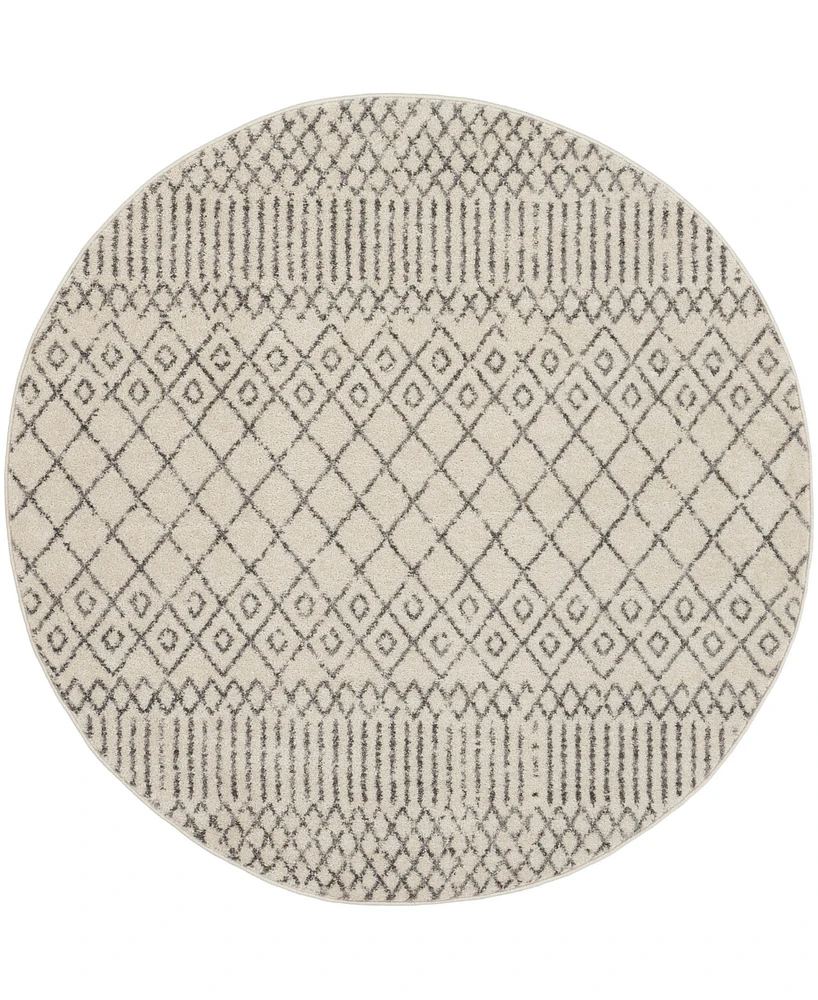 Nourison Home Passion PSN42 5'x5' Round Area Rug