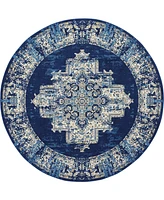 Nourison Home Grafix GRF14 8'x8' Round Area Rug