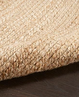 Nourison Home Natural Jute NJT01 2'3"x8' Runner Area Rug