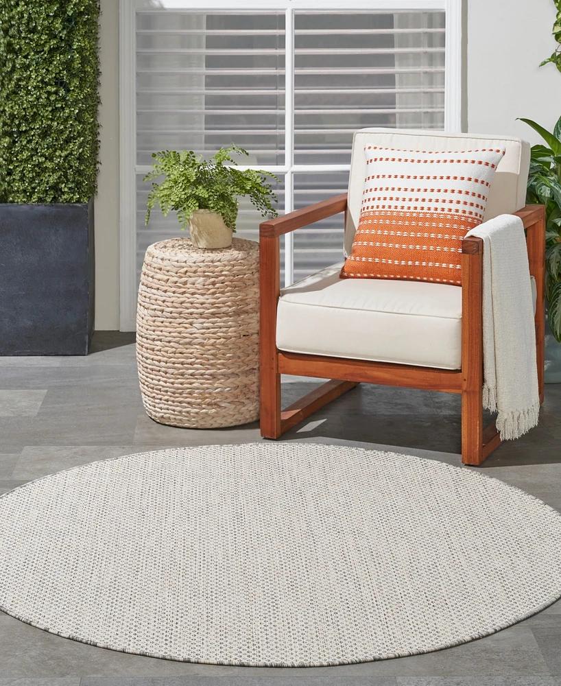 Nourison Home Courtyard COU01 5'x5' Round Area Rug