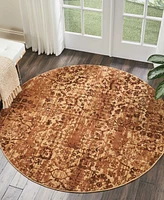 Nourison Home Somerset ST757 5'6"x5'6" Round Area Rug