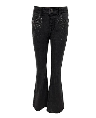 Imperial Star Girls Sunburst Bling Flare Jean