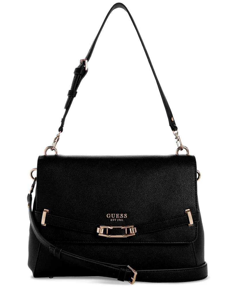 Guess Silvye Flap Medium Shoulder Bag