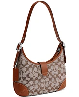 Coach Hamptons Leather Hobo Bag