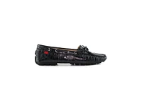 Marc Joseph New York Womens Cypress Hill Tiebow Driver Loafer