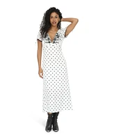 Belle & Bloom Women's You I Polka Dot Midi Dress