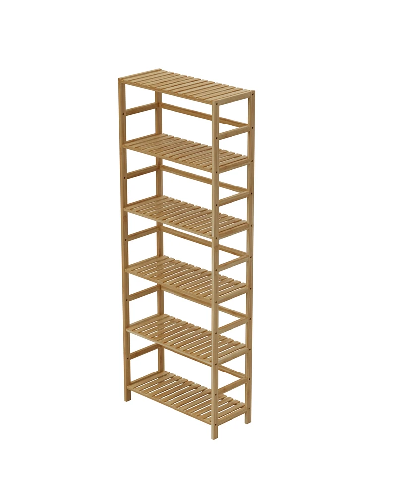 Unho Tier Adjustable Shelves Bookshelf Bookcase Display Storage Shelf