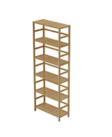 Unho Tier Adjustable Shelves Bookshelf Bookcase Display Storage Shelf