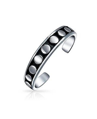 Bling Jewelry Bali style Round Dot Midi Band Toe Ring Silver Sterling Mid Finger